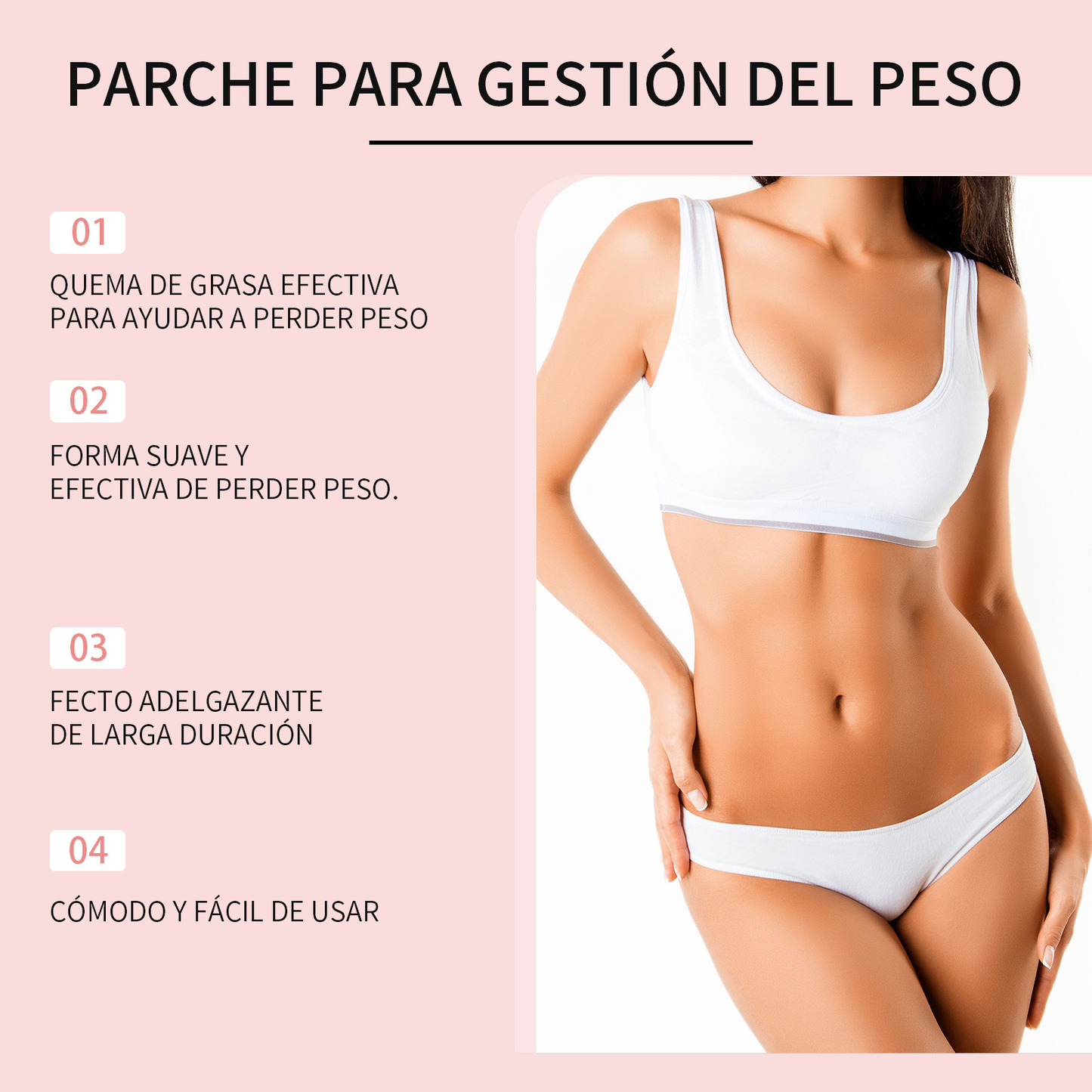 ✨Parche nutricional GLP-1: favorece el control del apetito y la pérdida de peso🍒
